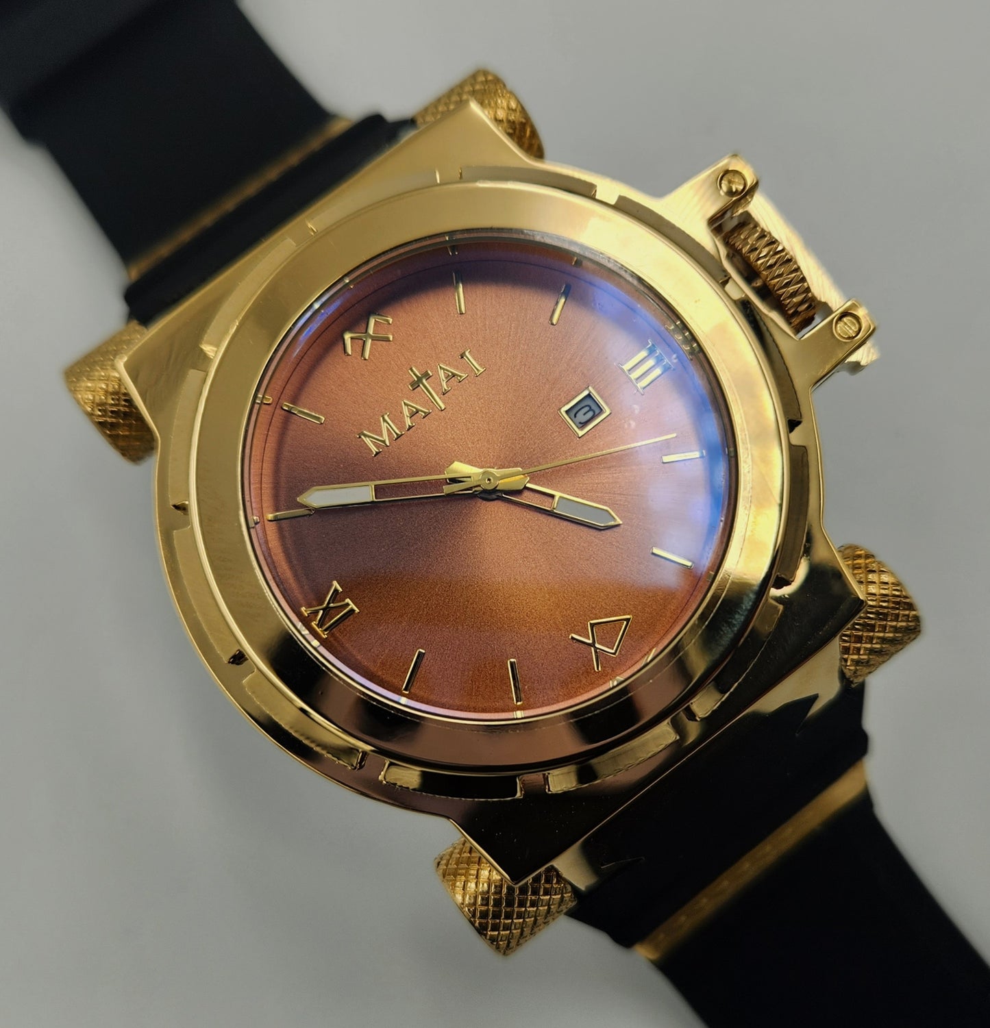 Matai - Gold / Orange Genesis G3 Watch