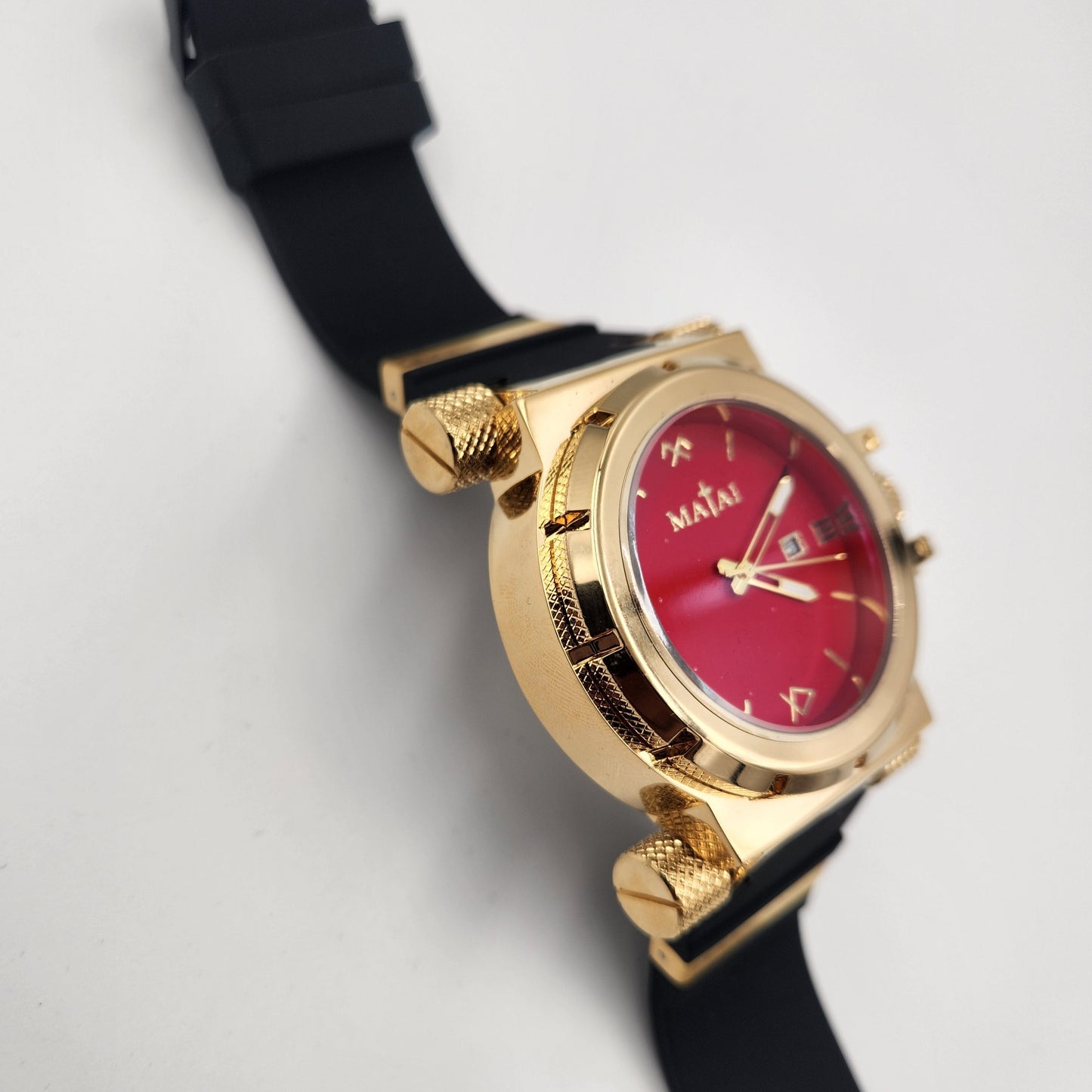 Matai - Gold / Red Genesis G3 Watch