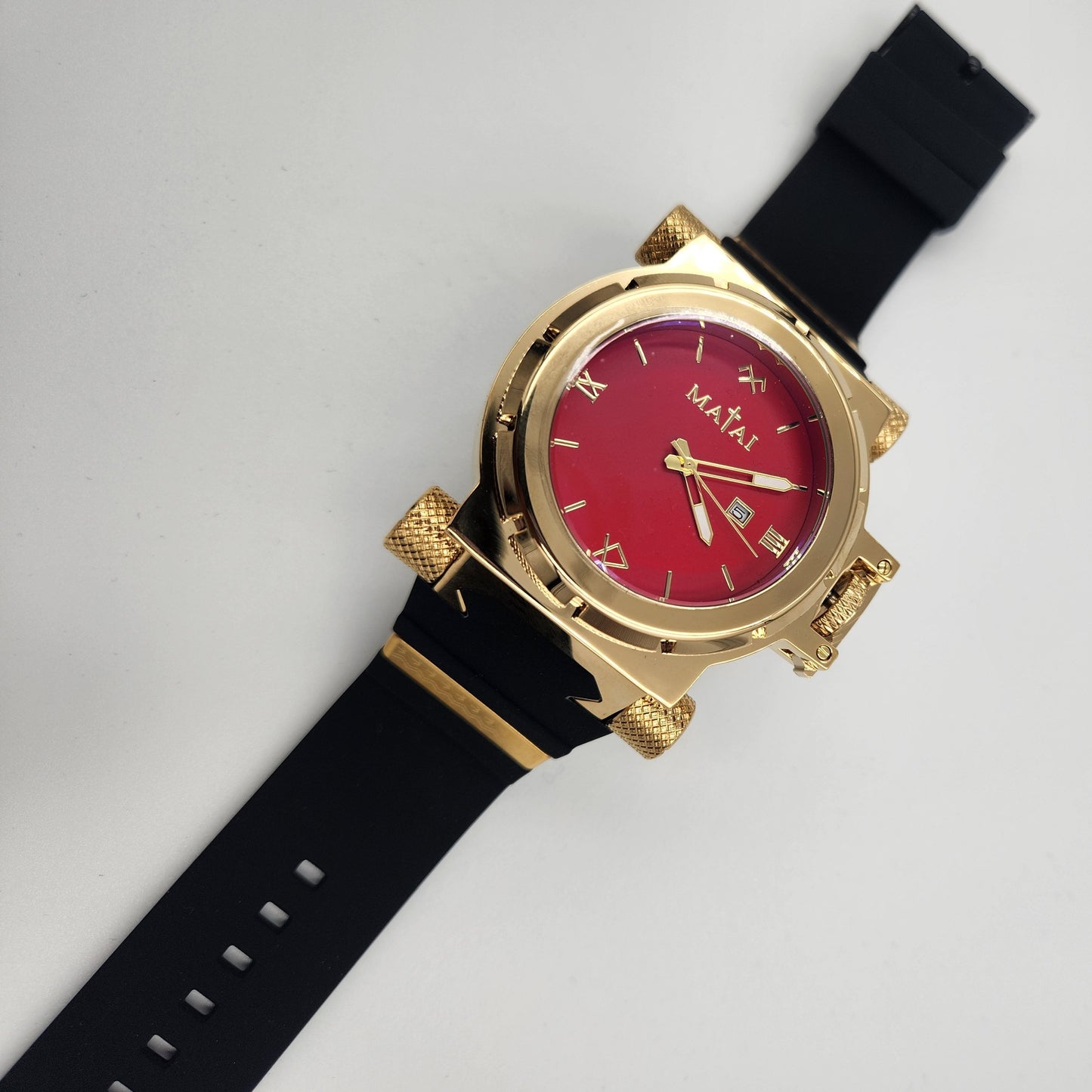 Matai - Gold / Red Genesis G3 Watch