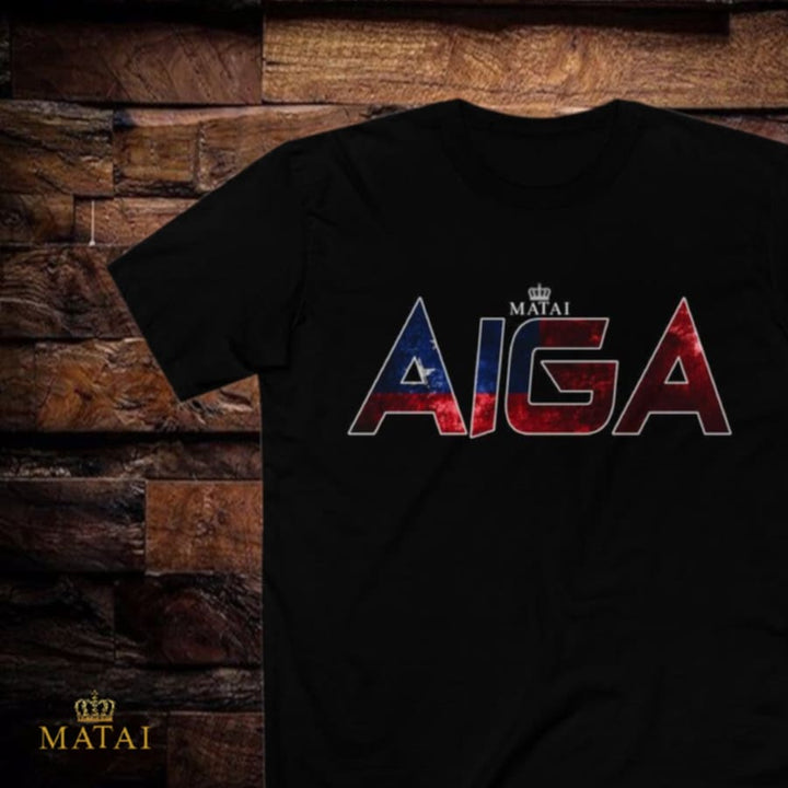 MATAI - AIGA | Black 24/25 Staple Tee
