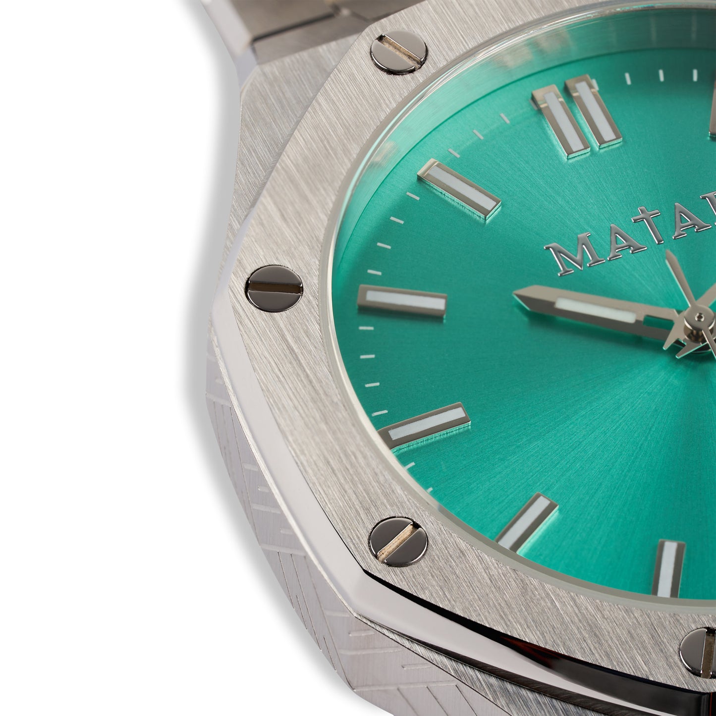 Matai - Iva Masina Collection Silver / Turquoise Watch