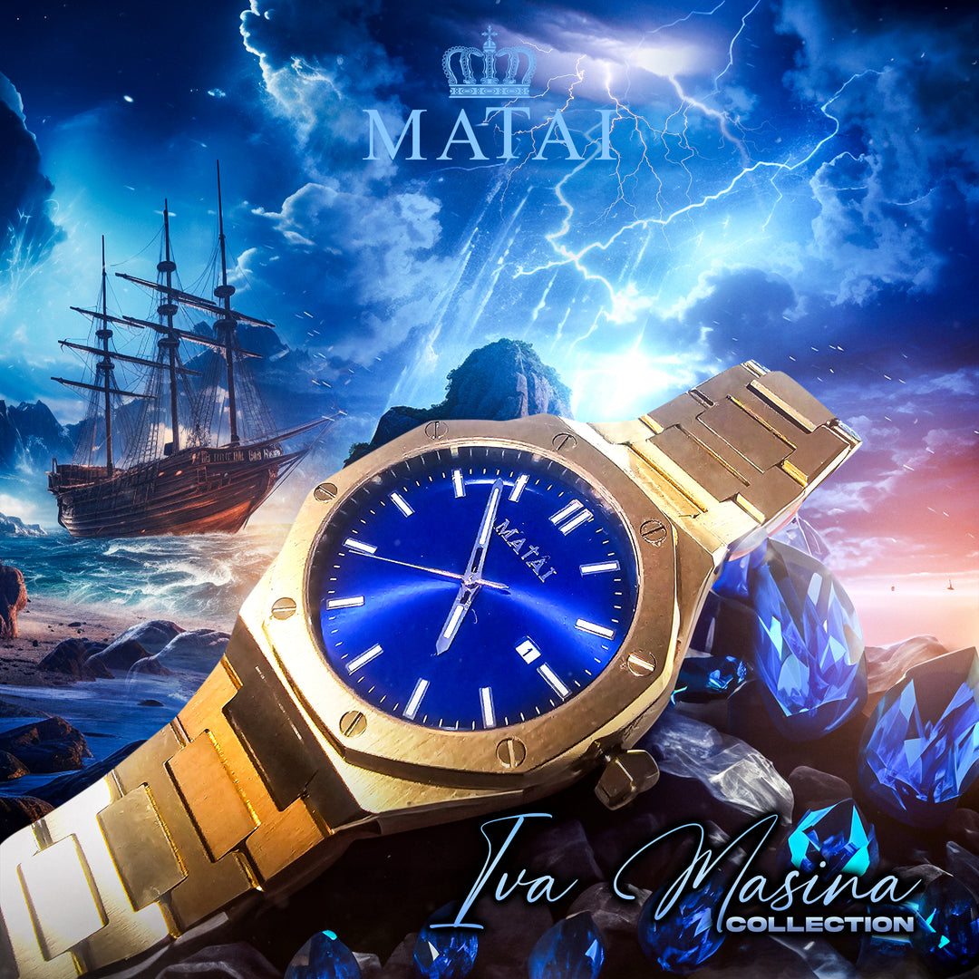MATAI - Iva Masina Collection Gold / Blue