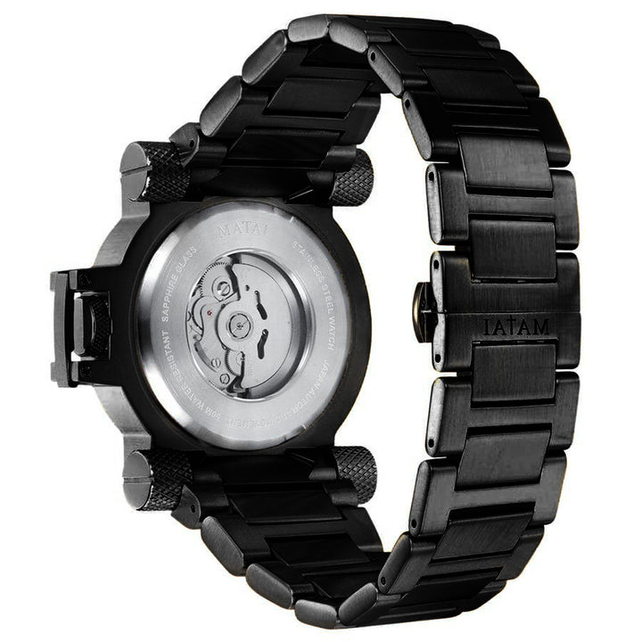 MATAI | Genesis G4 SX One | Automatic | Steel Strap | Black Series | Red