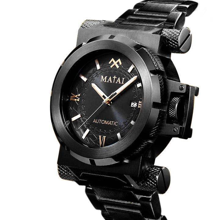 MATAI | Genesis G4 SX One | Automatic | Steel Strap | Black Series | Black