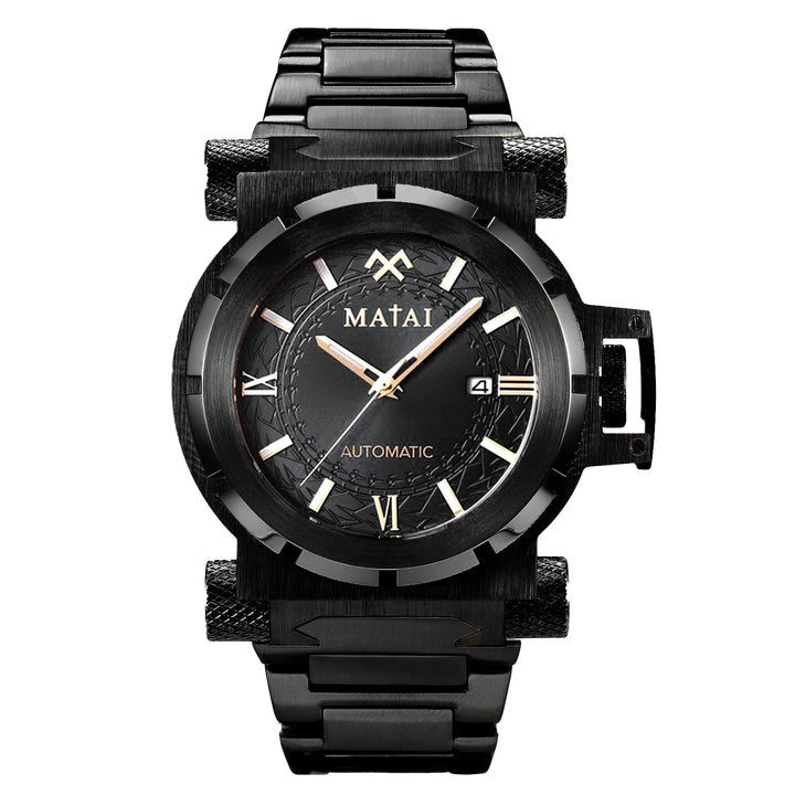 MATAI | Genesis G4 SX One | Automatic | Steel Strap | Black Series | Black