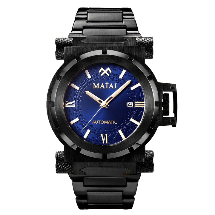 MATAI | Genesis G4 SX One | Automatic | Steel Strap | Black Series | Blue