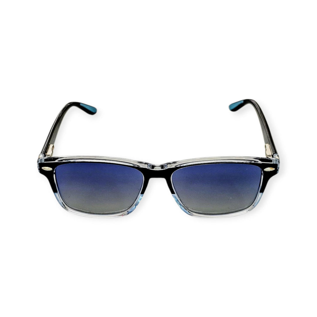 MATAI AJ1 Sunglasses - Dual Tone Black | Blue