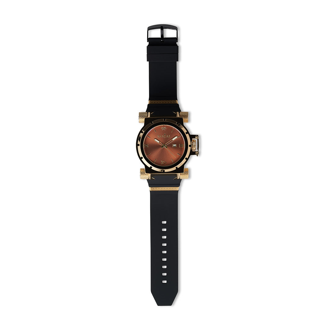 Matai - Gold / Orange Genesis G3 Watch