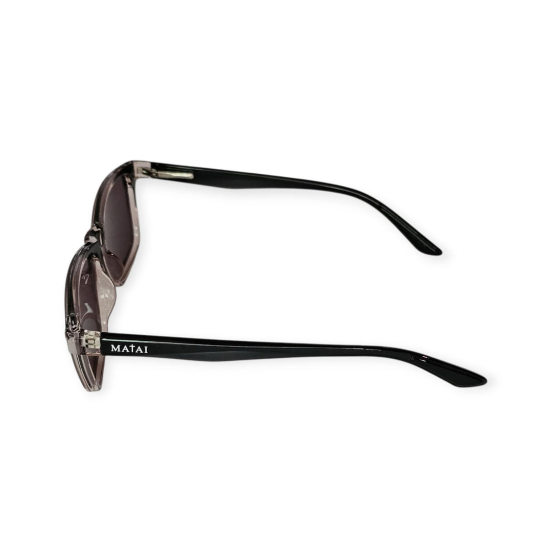 MATAI AJ1 Sunglasses - Dual Tone Black | Brown