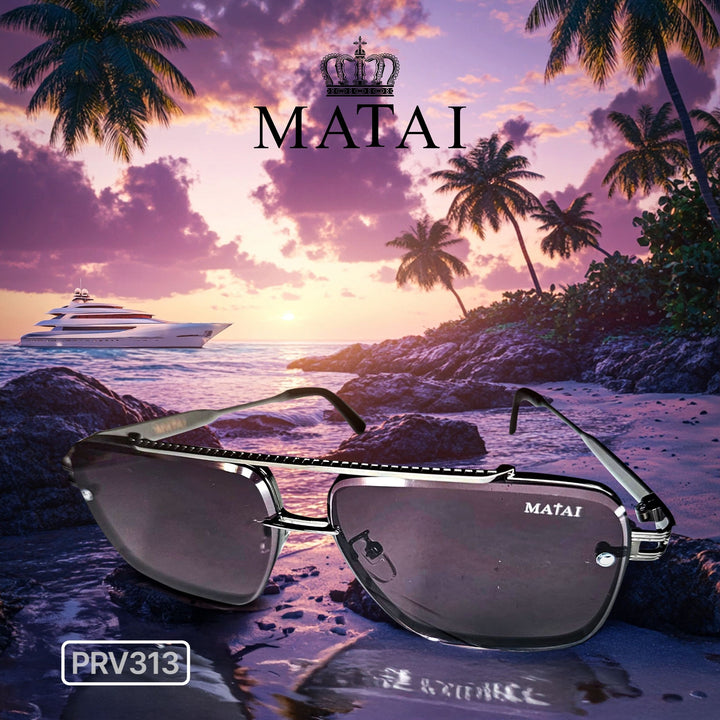 MATAI PRV313 Sunglasses | Black