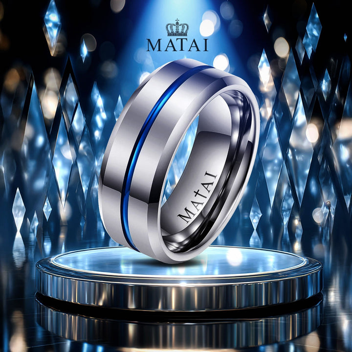 MATAI | Silver Blue | NBRS 428 Ring |