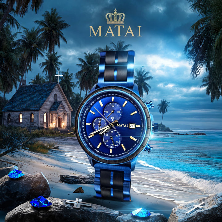 MATAI | EXODUS Timepiece | Blue