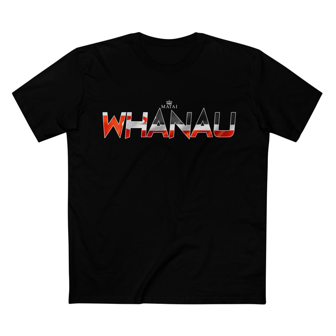 MATAI - Whanau | Black 24/25 Staple Tee