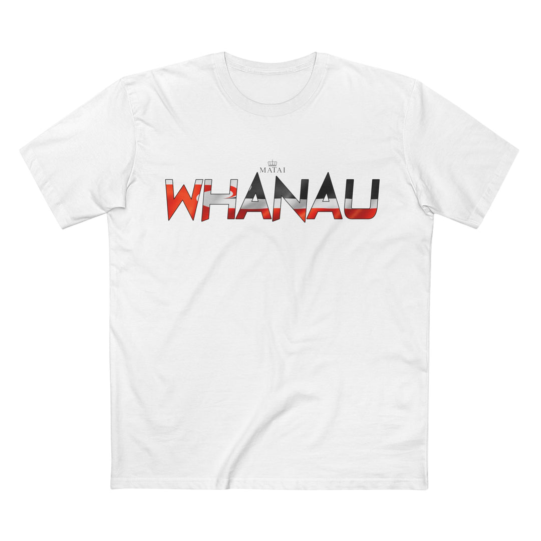 MATAI - Whanau | White 24/25 Staple Tee