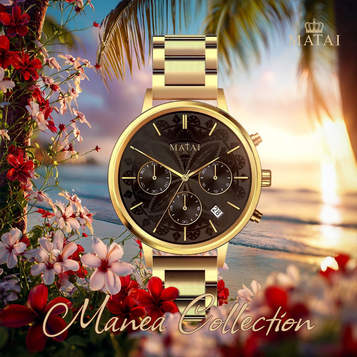 MANEA Collection 1:3 | Women Watch | Gold Black