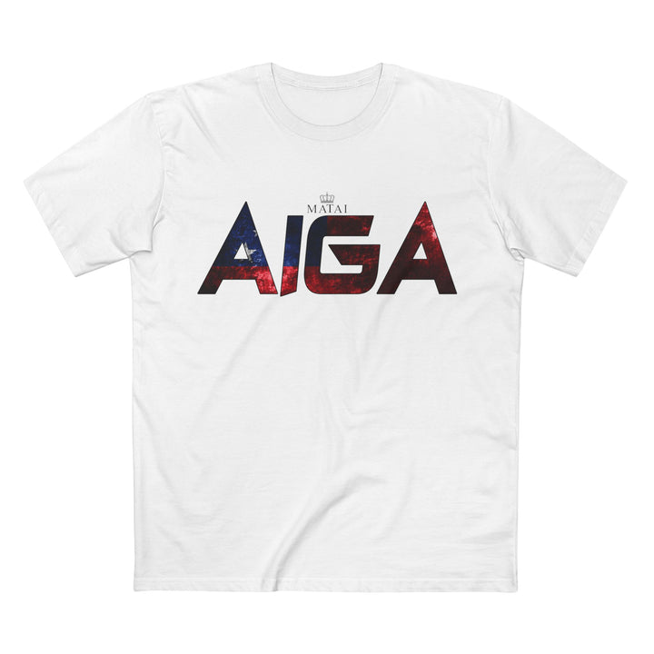 MATAI - AIGA | White 24/25 Staple Tee