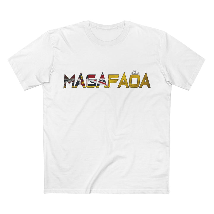 MATAI - Magafaoa | White 24/25 Staple Tee