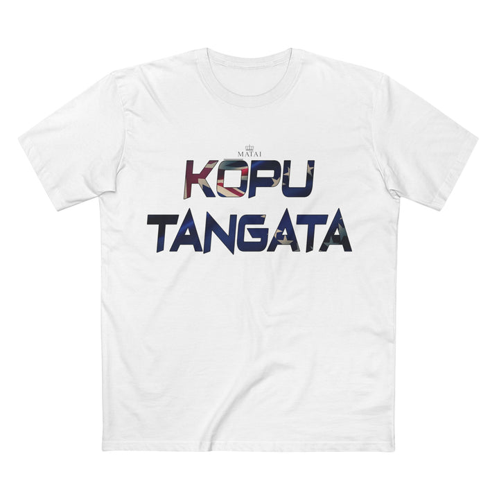 MATAI - Kopu Tangata | White 24/25 Staple Tee