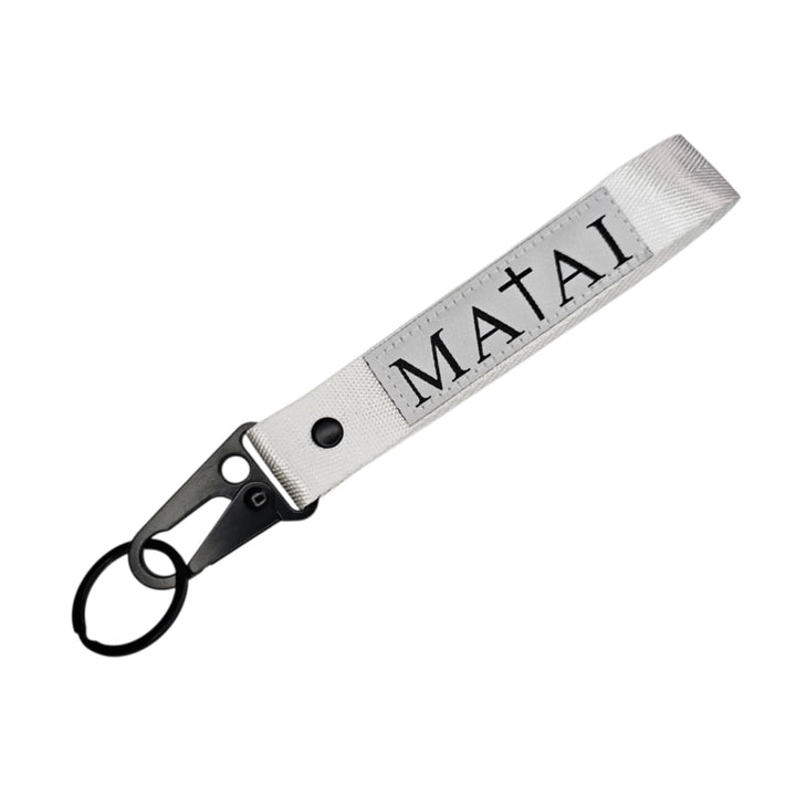 MATAI | White & Black Logo Lanyard