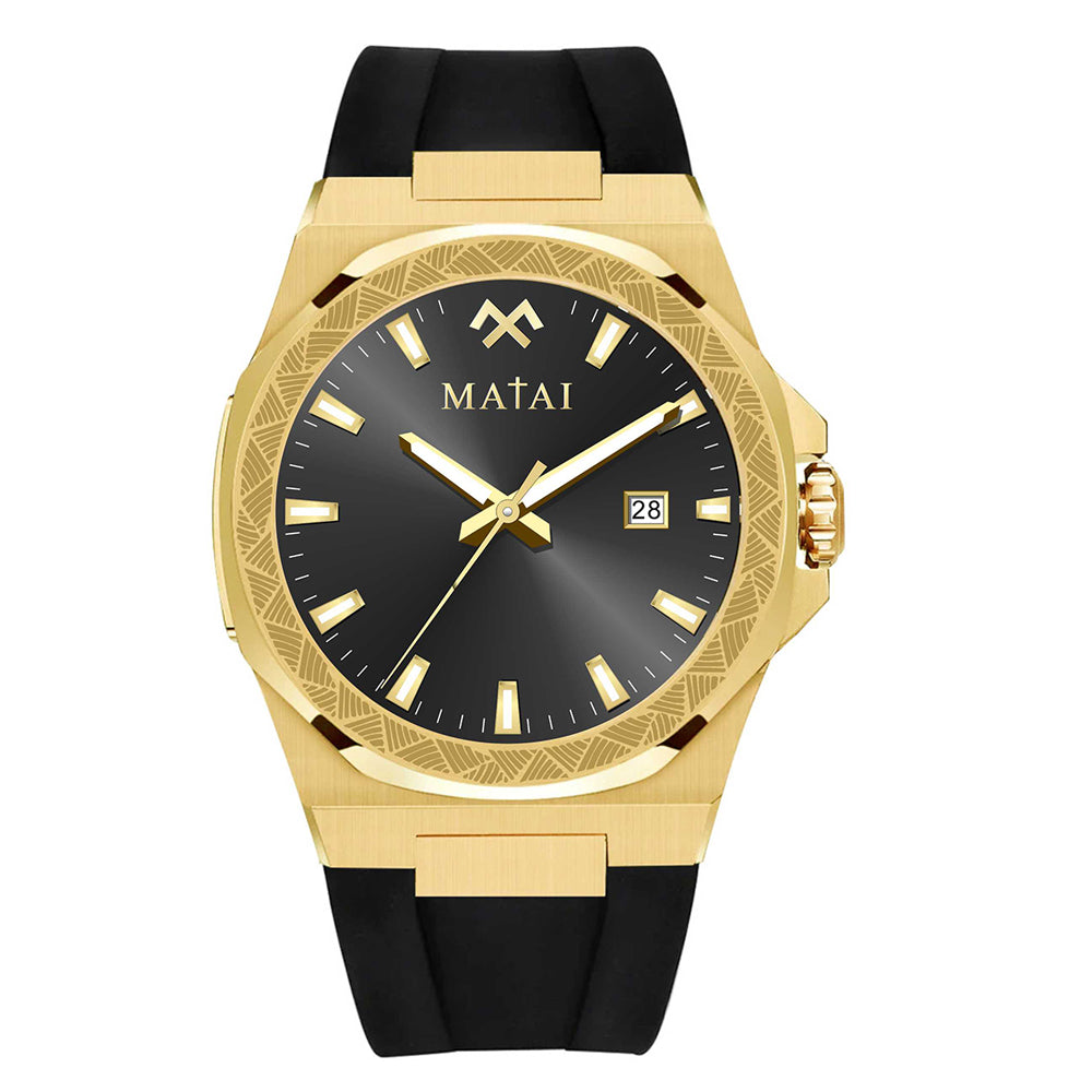 MATAI - Genesis GS1 | Gold | Black Watch- SHIPS BY 12TH DECEMBER