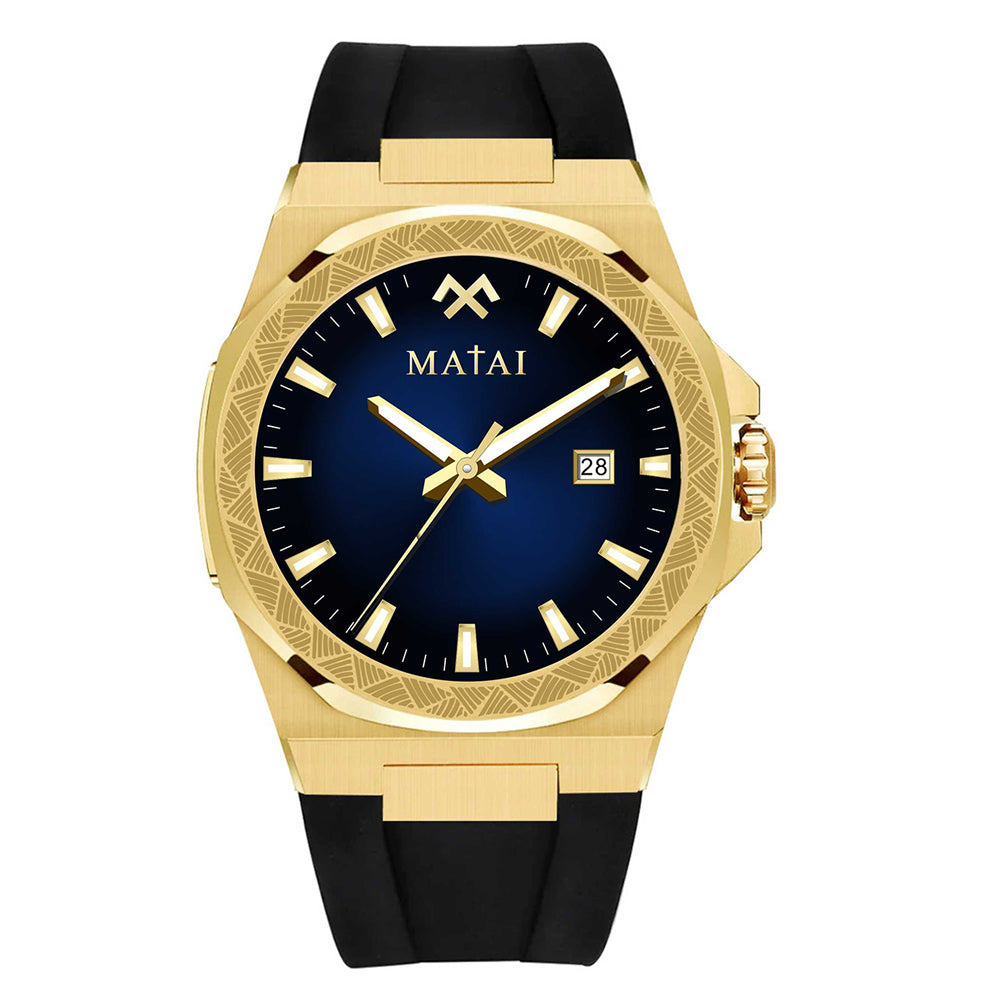 MATAI - Genesis GS1 | Gold | Grad Blue Watch