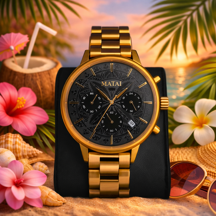 MANEA Collection 1:3 | Women Watch | Gold Black