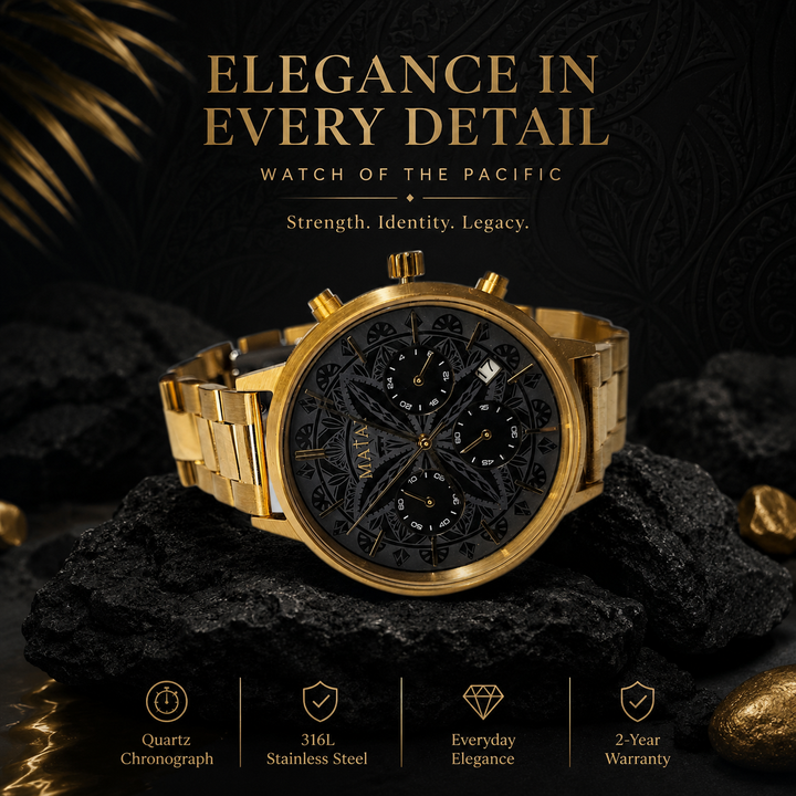 MANEA Collection 1:3 | Women Watch | Gold Black