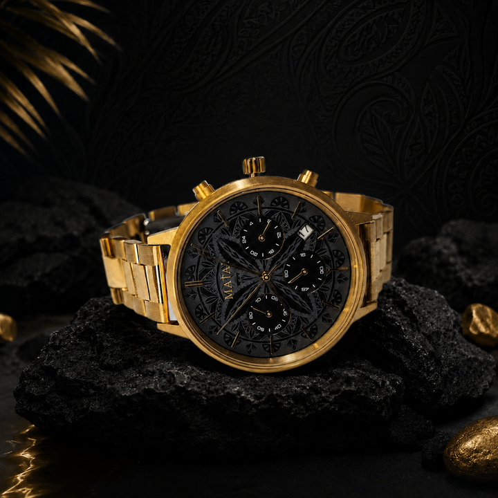 MANEA Collection 1:3 | Women Watch | Gold Black