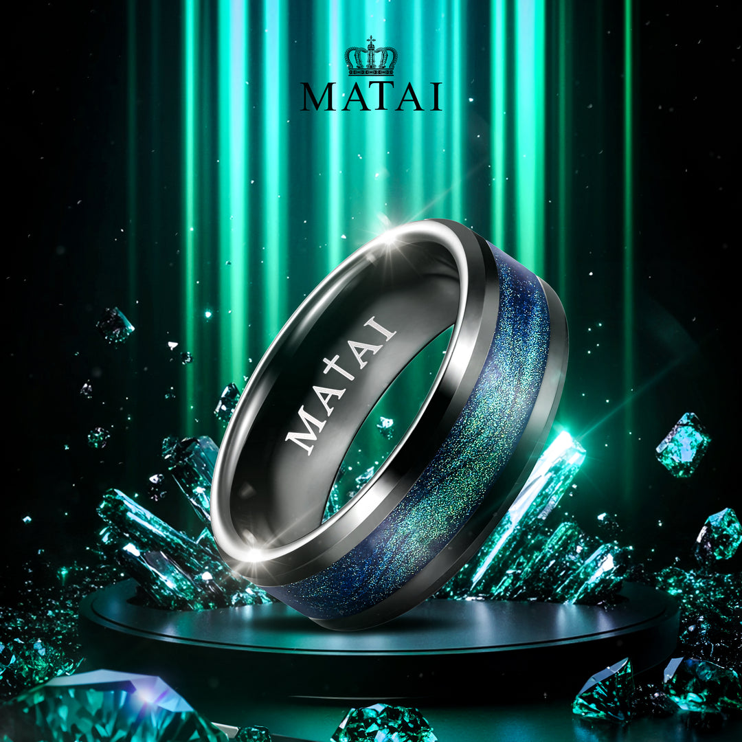 MATAI | Black River Green | Heritage Ring