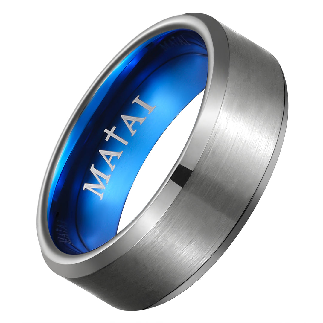 MATAI | Silver Manu Blue | Manu Ring