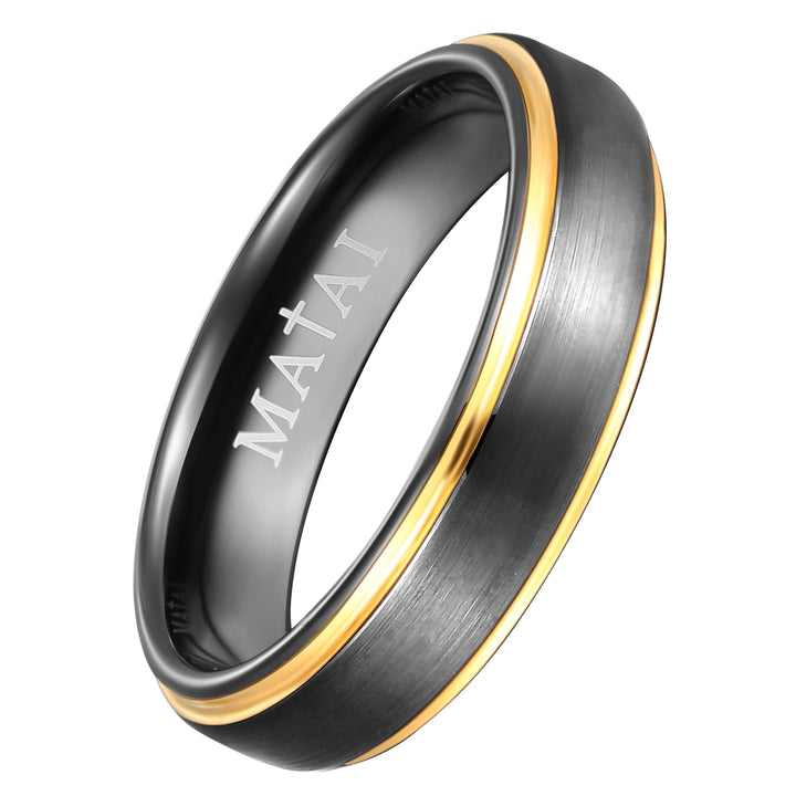 MATAI | Gold Black | Genesis Ring