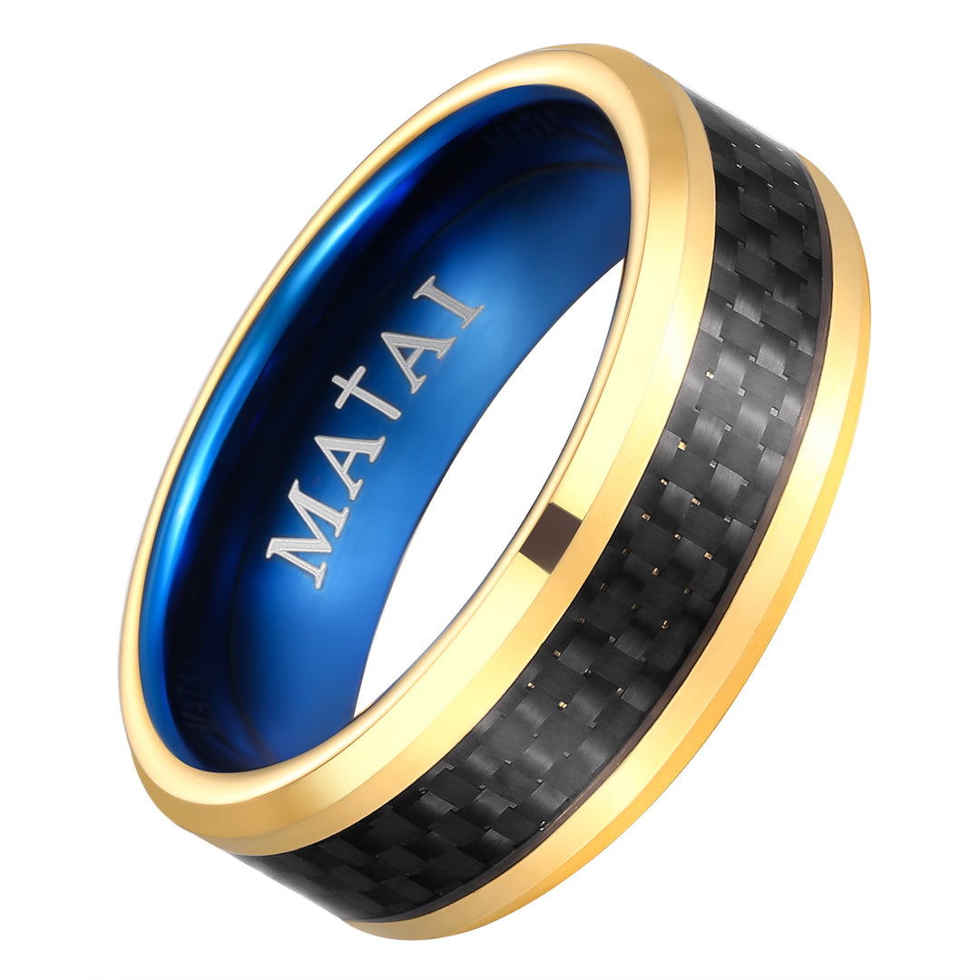 MATAI | Gold Black Mat | Unikai Ring