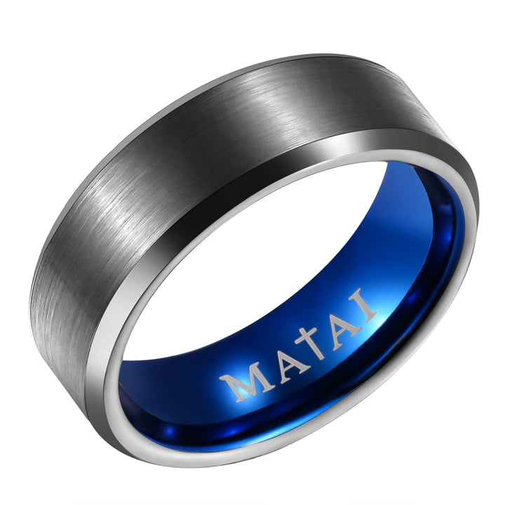 MATAI | Silver Manu Blue | Manu Ring