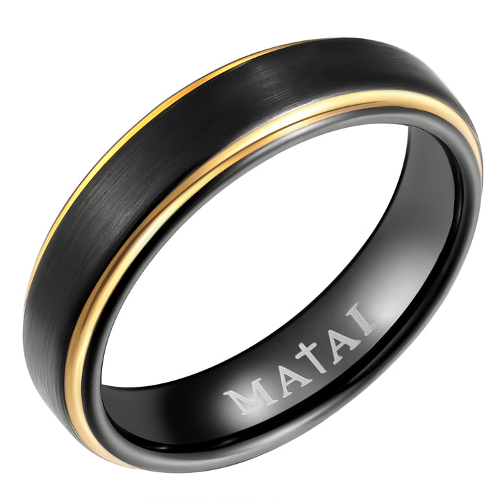 MATAI | Gold Black | Genesis Ring