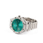 Matai - Iva Masina Collection Silver / Turquoise Watch