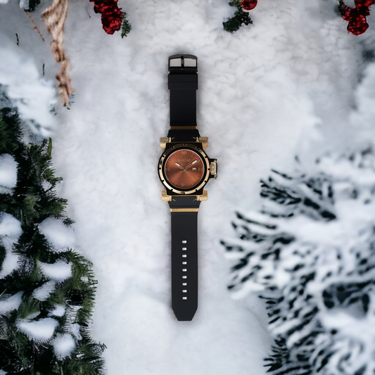 Matai - Gold / Orange Genesis G3 Watch