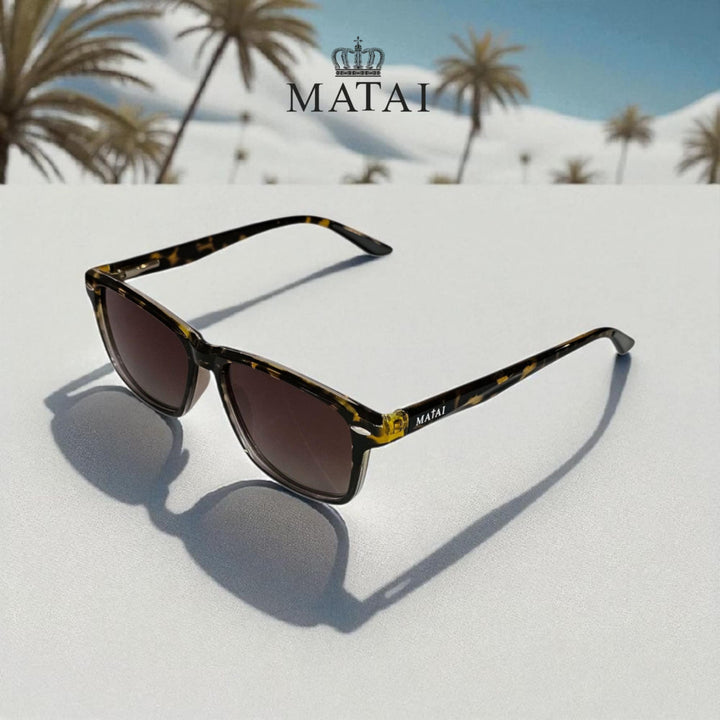 MATAI AJ1 Sunglasses - Leopard