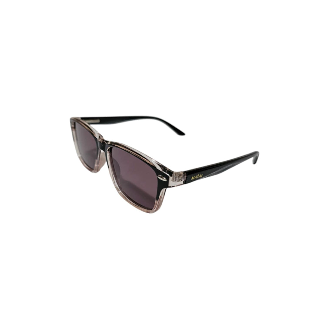 MATAI AJ1 Sunglasses - Dual Tone Black | Brown