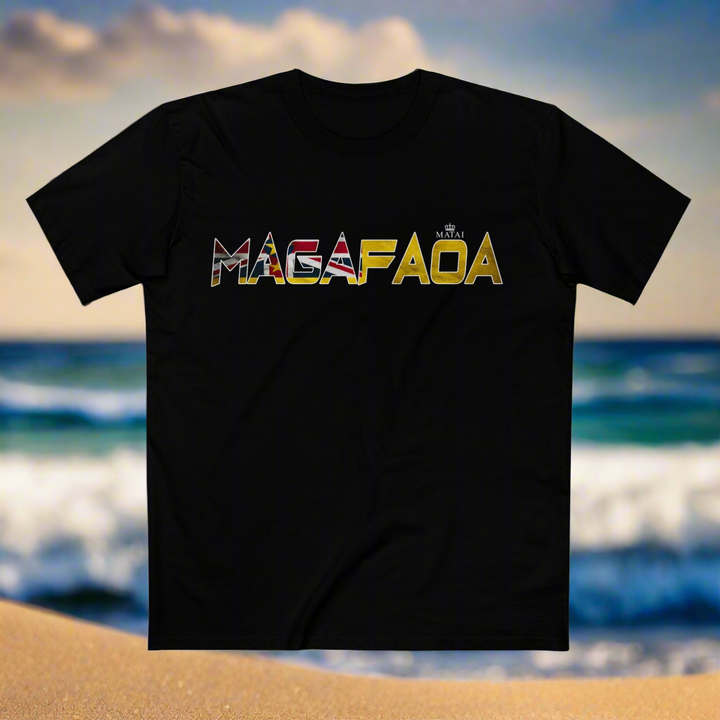 MATAI - Magafaoa | Black 24/25 Staple Tee