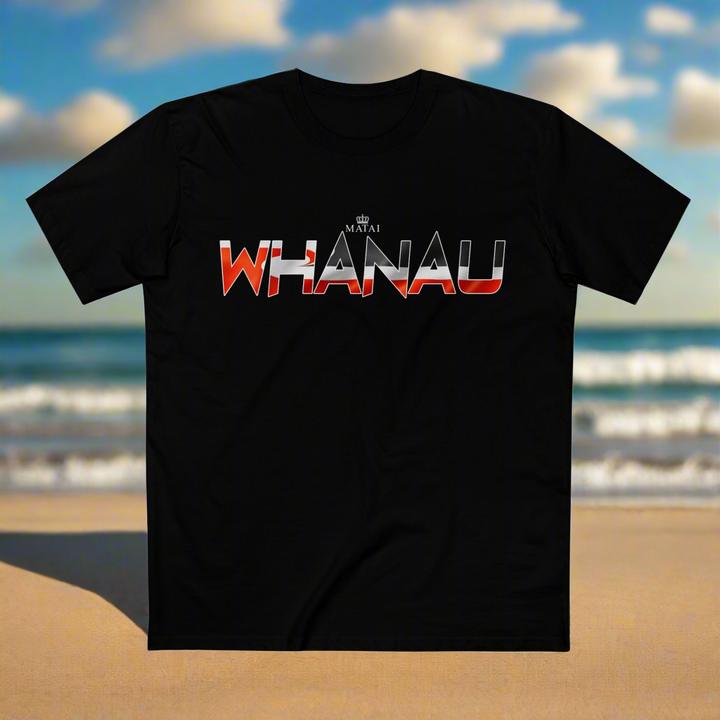 MATAI - Whanau | Black 24/25 Staple Tee