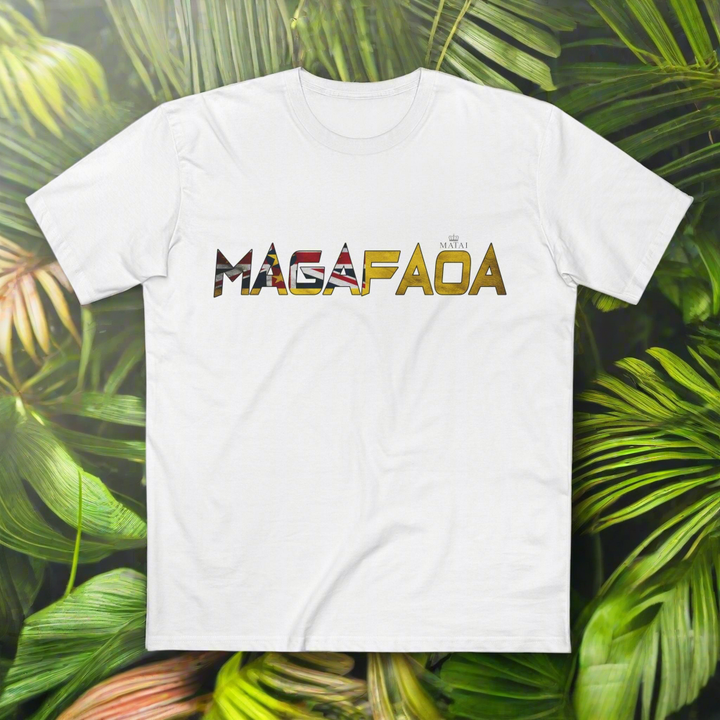 MATAI - Magafaoa | White 24/25 Staple Tee