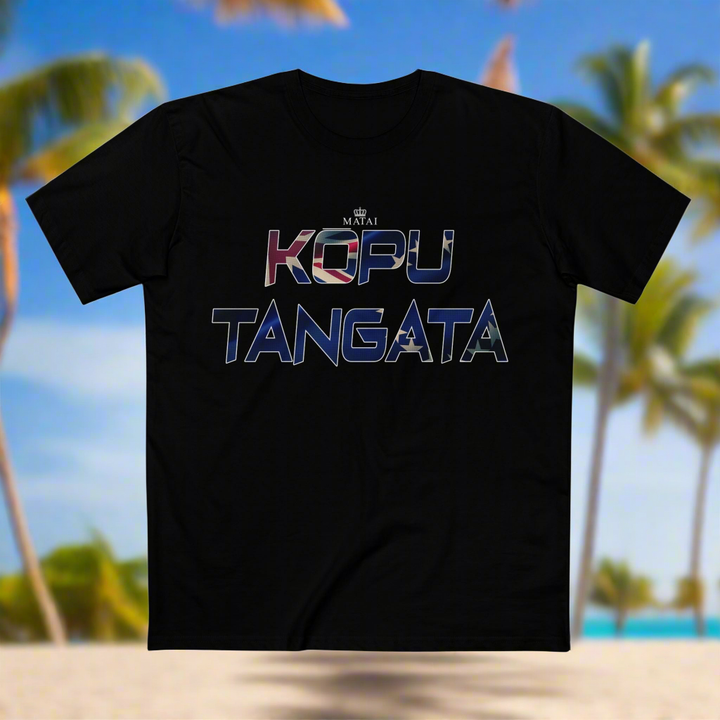 MATAI - Kopu Tangata | Black 24/25 Staple Tee