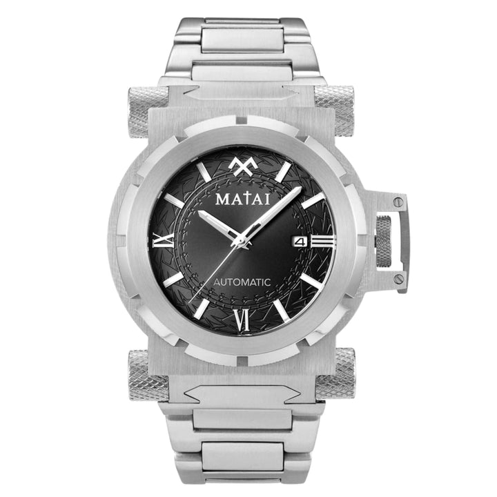 MATAI | Genesis G4 SX One | Automatic | Steel Strap | Silver | Black
