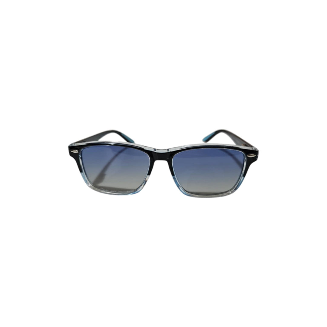 MATAI AJ1 Sunglasses - Dual Tone Black | Blue