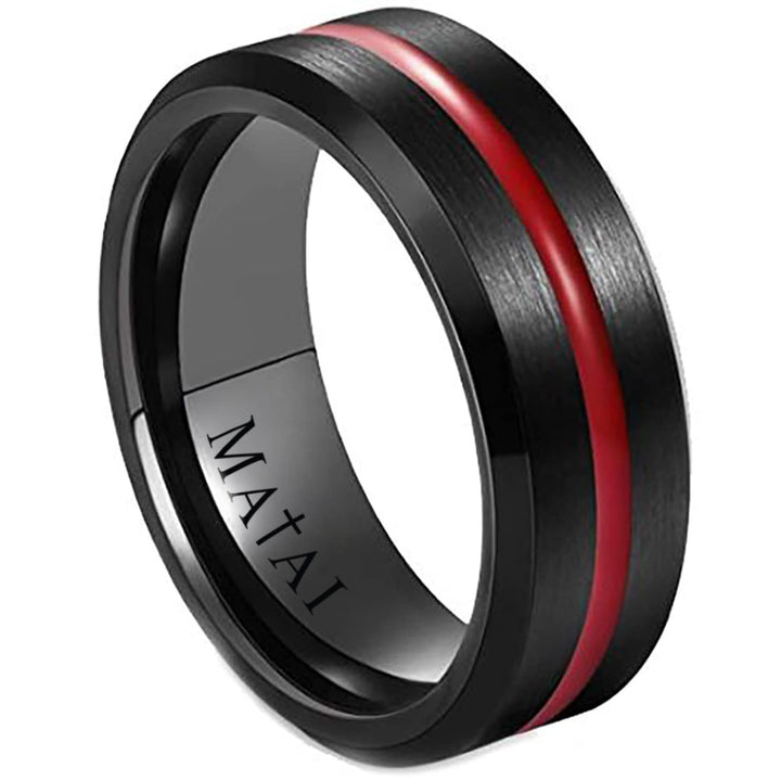 MATAI | Black Red | Zech 62 Ring
