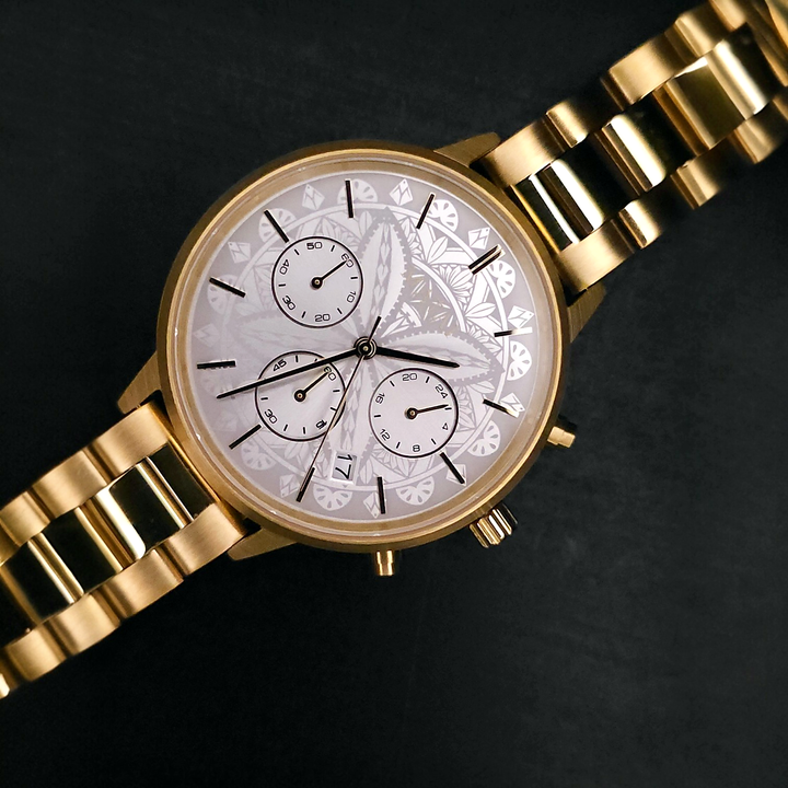 MANEA Collection 1:3 | Women Watch | Gold White