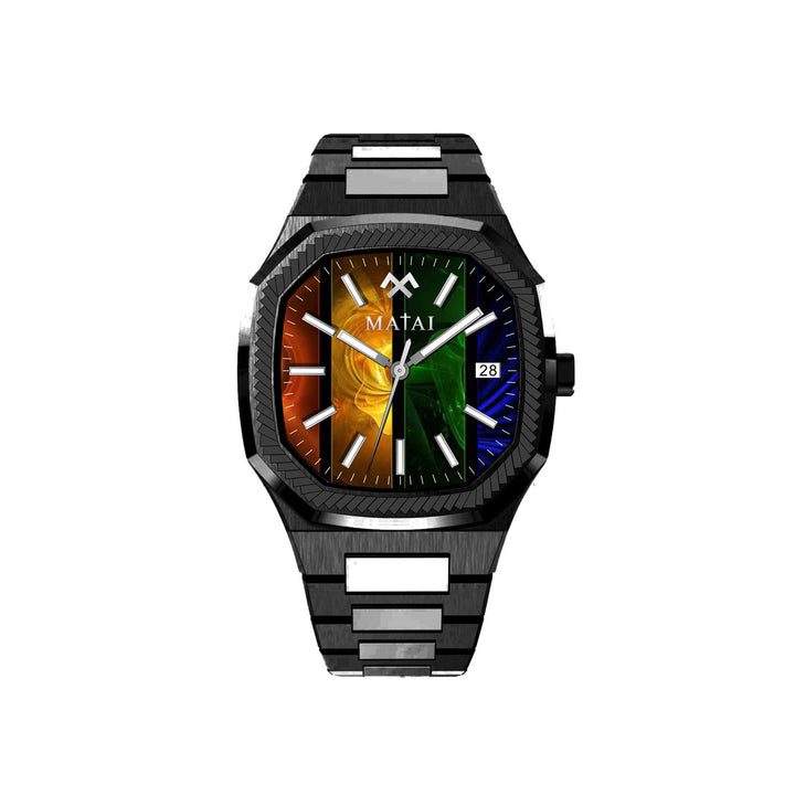 MATAI - IM2 Collection  | 316L | Sapphire | Black Series Ragga Rainbow