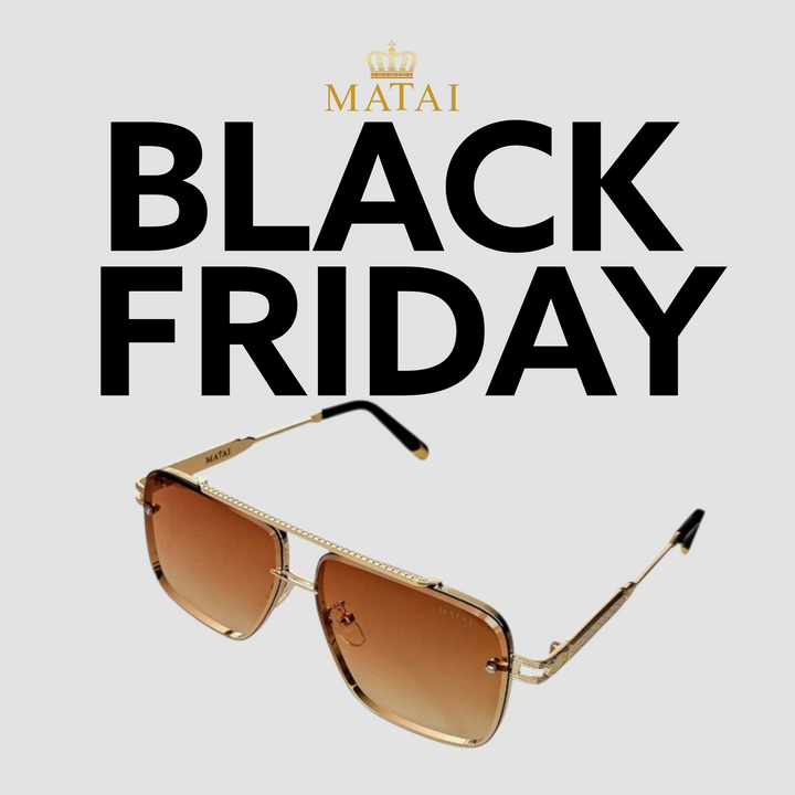 MATAI PRV313 Sunglasses | Gold | Brown