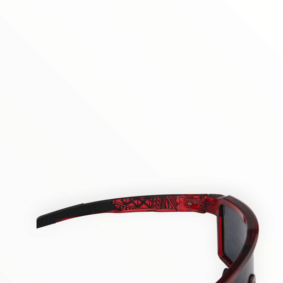 MATAI | MXU2 | Sunglasses | Transparent Red