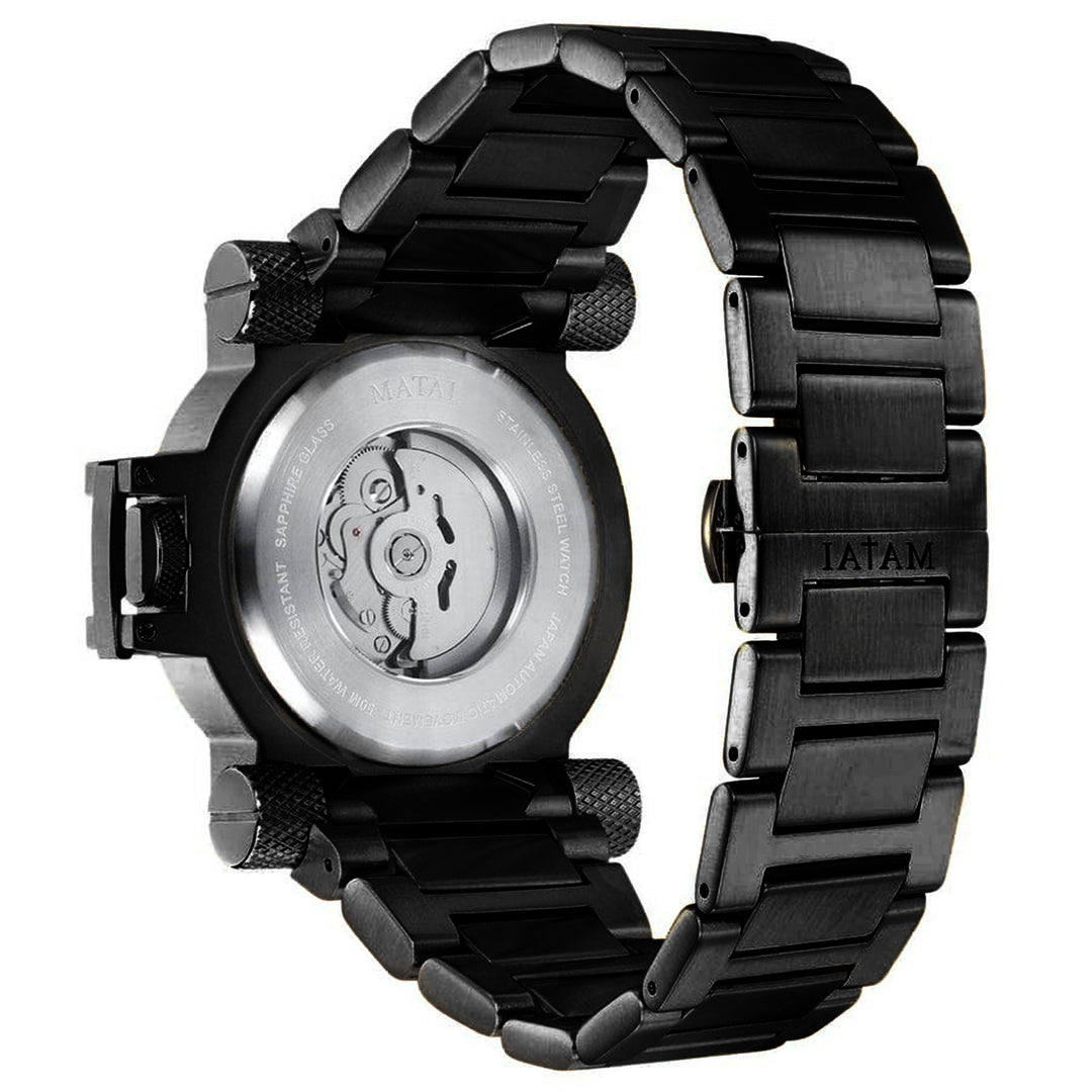 MATAI | Genesis G4 SX One | Automatic | Steel Strap | Black Series | Black